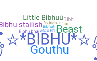 Přezdívka - Bibhu