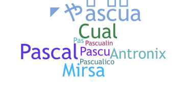 Přezdívka - Pascual