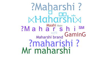 Přezdívka - Maharshi