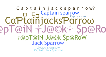 Přezdívka - Captainjacksparrow