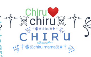Přezdívka - Chiru