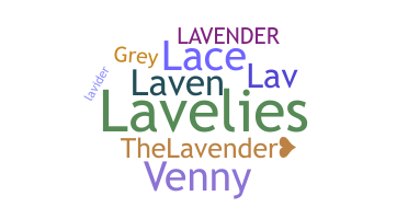 Přezdívka - Lavender
