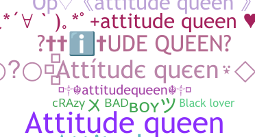 Přezdívka - Attitudequeen
