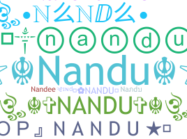 Přezdívka - Nandu