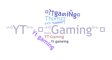 Přezdívka - ytgaming