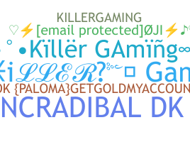 Přezdívka - KillerGaming