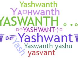 Přezdívka - Yashwant