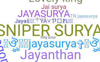 Přezdívka - Jayasurya