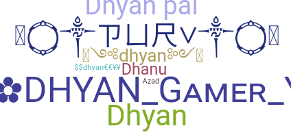Přezdívka - dhyan