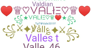 Přezdívka - Valle