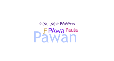 Přezdívka - Pawa