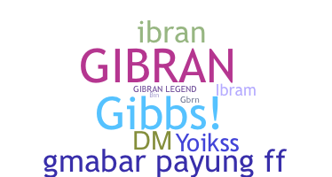 Přezdívka - Gibran