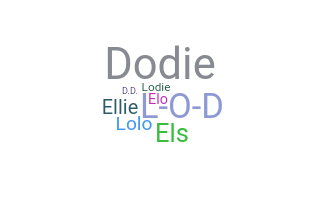 Přezdívka - Elodie