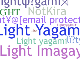 Přezdívka - lightyagami