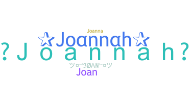 Přezdívka - Joannah