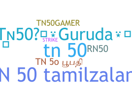 Přezdívka - TN50