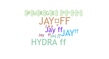 Přezdívka - JAYff