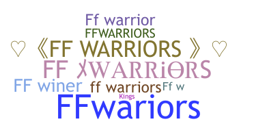 Přezdívka - FFwarriors