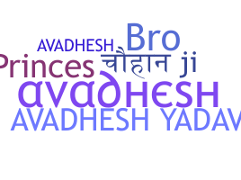 Přezdívka - Avadhesh