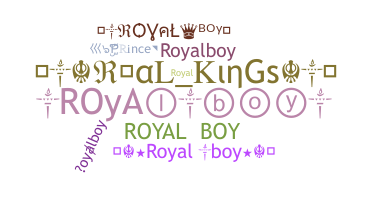 Přezdívka - royalboy