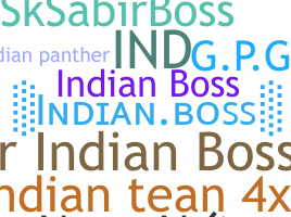 Přezdívka - IndianBoss