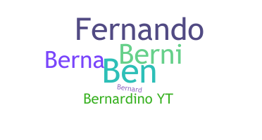 Přezdívka - Bernardino