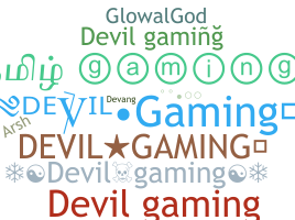Přezdívka - DevilGaming
