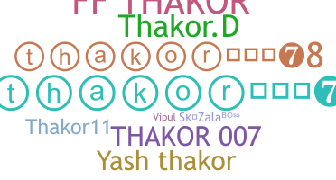 Přezdívka - Thakor007