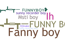 Přezdívka - FunnyBoy