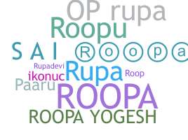 Přezdívka - Roopa