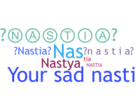 Přezdívka - Nastia
