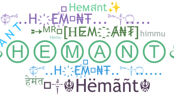 Přezdívka - Hemant