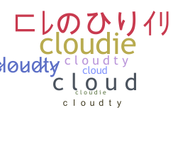 Přezdívka - cloudty