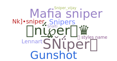 Přezdívka - snipers