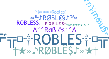 Přezdívka - Robles