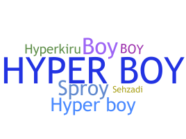 Přezdívka - Hyperboy