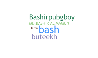 Přezdívka - Bashir