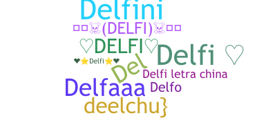 Přezdívka - Delfi
