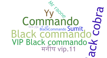 Přezdívka - BlackCommando