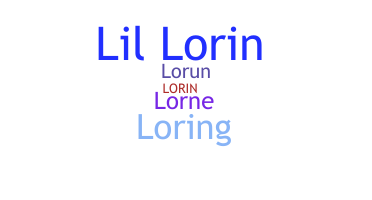 Přezdívka - Lorin