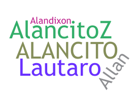 Přezdívka - Alancito