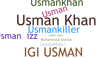 Přezdívka - UsmanKhan