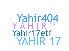 Přezdívka - Yahir17