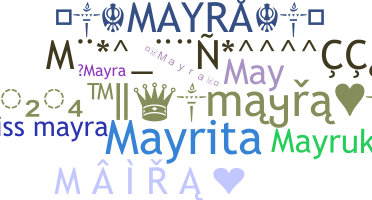 Přezdívka - Mayra