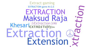 Přezdívka - extraction