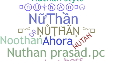 Přezdívka - Nuthan