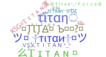 Přezdívka - Titan