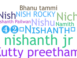 Přezdívka - Nishanth