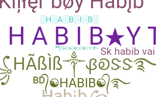 Přezdívka - Habib