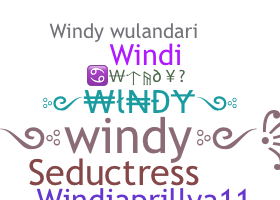 Přezdívka - Windy